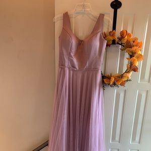 Mori Lee Desert Rose bridesmaid dress size 8